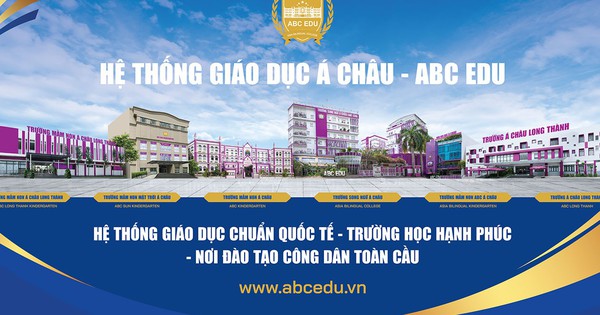 Ươm mầm chắp cánh tương lai cùng Hệ thống Giáo dục Á Châu - ABC EDU