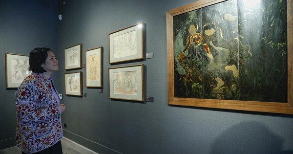 Trưng bày 26 tác phẩm và nhiều kỷ vật quý của họa sĩ, liệt sĩ Tô Ngọc Vân