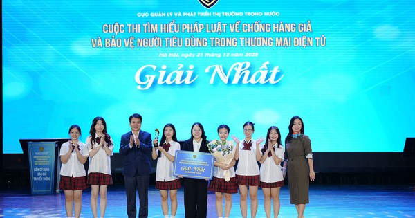 Chung kết thi tìm hiểu pháp luật chống hàng giả, bảo vệ người tiêu dùng trong TMĐT