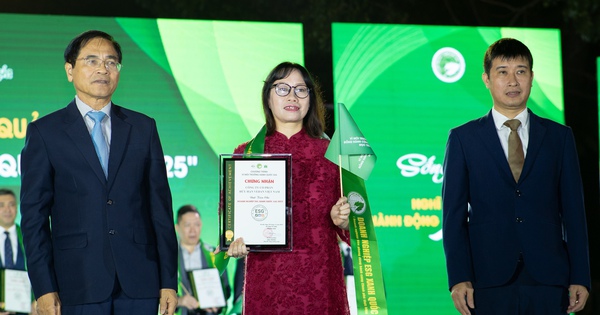 Vedan được trao chứng nhận 'Doanh nghiệp ESG xanh quốc gia 2025'
