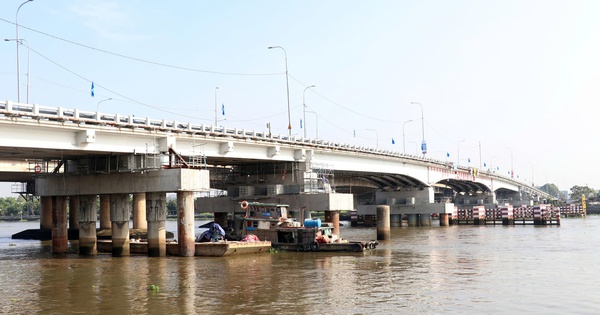 Cầu Bình Phước 1 hoàn thành nâng tĩnh không hơn 1m