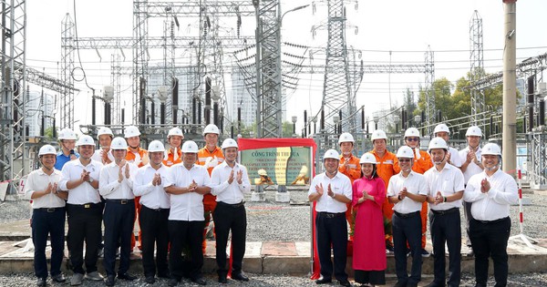 EVNHCMC tổ chức lễ gắn biển công trình tại Trạm biến áp 110kV Phú Mỹ Hưng