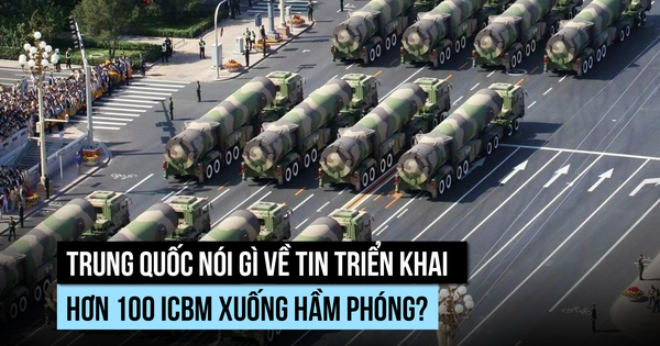 Trung Quốc nói gì về thông tin đưa 100 tên lửa liên lục địa vào hầm phóng?