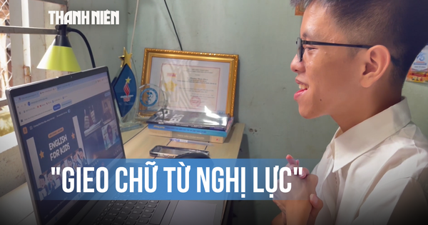 Mang tiếng Anh vượt núi: Câu chuyện của chàng sinh viên khuyết tật