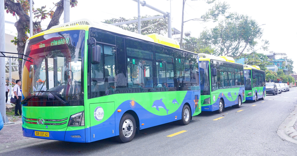 Buýt điện Kim Long Motor lăn bánh tại đặc khu Côn Đảo