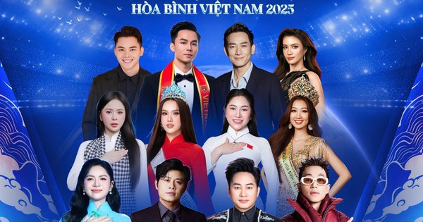 Dàn nghệ sĩ góp mặt đêm chung kết Hoa hậu Sinh viên Hòa bình Việt Nam 2025