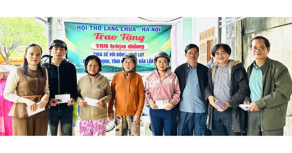 Hội thơ Làng Chùa - Hà Nội sẻ chia nghĩa tình với vùng lũ