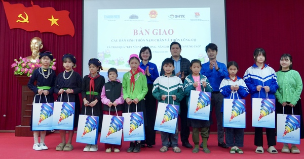 Kết nối yêu thương, nâng bước học sinh vùng cao Lâm Thượng