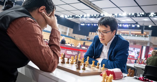 Lê Quang Liêm hụt hơi đáng tiếc ở giải cờ vua nhanh, chớp thế giới 