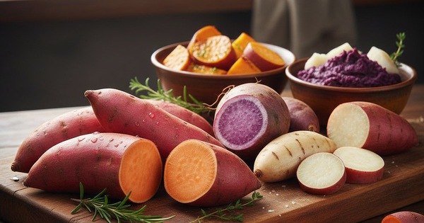 Khoai mỡ hay khoai lang tốt cho sức khỏe hơn?