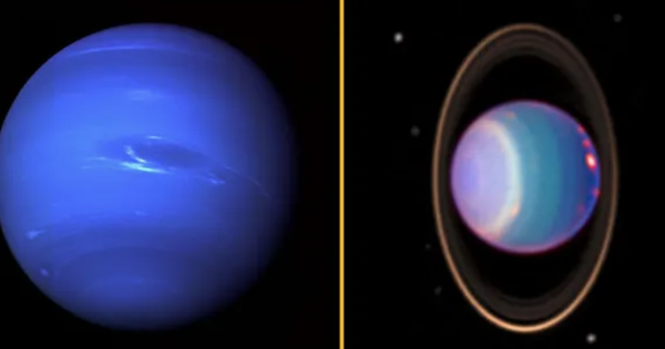 Phát hiện mới về Thiên Vương tinh và Hải vương tinh