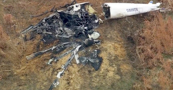 Hai trực thăng đâm nhau trên không ở Mỹ