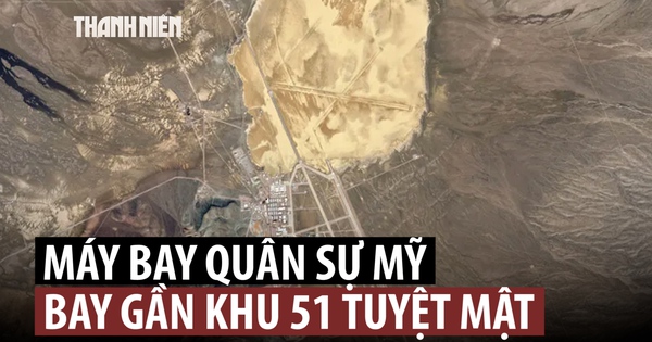 Khu vực 51 tuyệt mật đón những chuyến bay bí ẩn của quân đội Mỹ