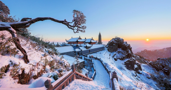 Trời chiều lòng du khách dịp tết tây