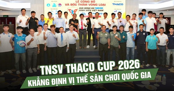 Truyền lửa từ SEA Games, TNSV THACO Cup 2026 khẳng định vị thế sân chơi quốc gia