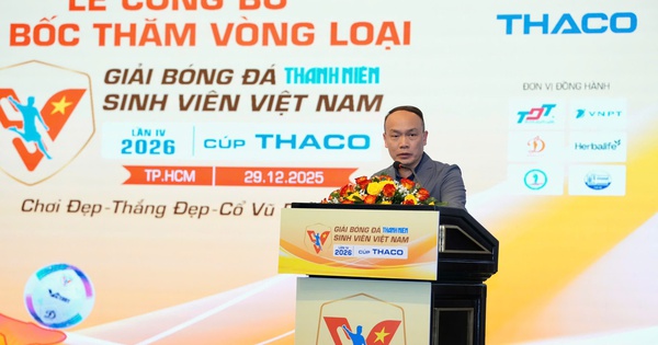Tổng thư ký VFF: Truyền 'lửa' SEA Games 33 vào giải TNSV THACO cup 2026