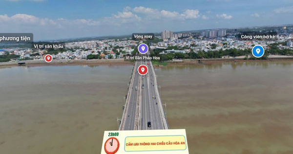 Chào tết dương lịch năm 2026, Đồng Nai bắn pháo hoa 15 phút ở cầu Hóa An