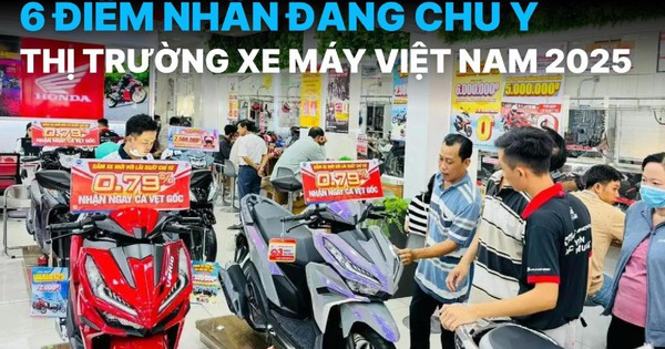 6 điểm nhấn đáng chú ý của thị trường xe máy Việt Nam năm 2025