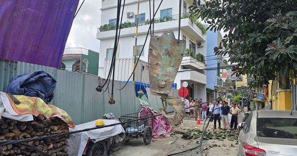 Hé lộ nguyên nhân gãy cần cẩu đè sập tường Bảo tàng điêu khắc Chăm