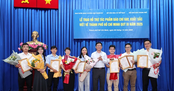 TP.HCM khen thưởng 9 tác phẩm hay, xuất sắc của Báo Thanh Niên