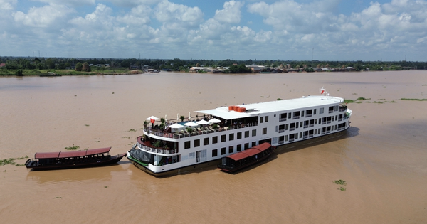 Si&ecirc;u t&agrave;u du lịch 'made in Vietnam'- biểu tượng mới tr&ecirc;n d&ograve;ng Mekong sắp xuất hiện