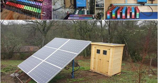 T&iacute;ch trữ điện cho gia đ&igrave;nh từ pin laptop cũ