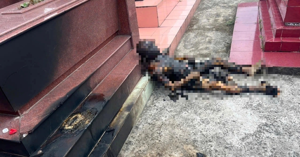 Ph&aacute;t hiện thi thể người đ&agrave;n &ocirc;ng ch&aacute;y đen trong khu mồ mả ở B&igrave;nh Ch&aacute;nh