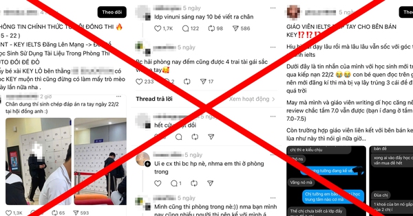 Đơn vị tổ chức thi IELTS b&aacute;c tin c&oacute; th&iacute; sinh 'ch&eacute;p đ&aacute;p &aacute;n ra tay'