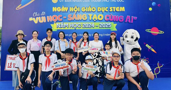 Ng&agrave;y hội STEM ươm mầm cho 'những chủ tập đo&agrave;n c&ocirc;ng nghệ, t&agrave;i ch&iacute;nh tương lai'