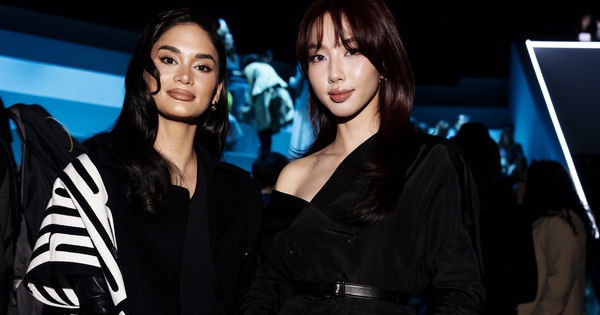 Th&ugrave;y Ti&ecirc;n quyến rũ 'đọ sắc' b&ecirc;n Hoa hậu Pia Wurtzbach