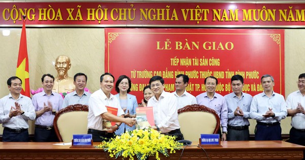 Trường ĐH Sư phạm kỹ thuật TP.HCM tiếp nhận Trường CĐ B&igrave;nh Phước