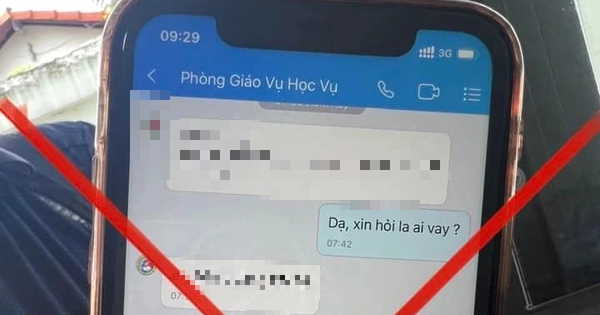 Sở GD-ĐT TP.HCM ph&aacute;t khuyến c&aacute;o khẩn về chi&ecirc;u lừa đảo mới phụ huynh học sinh