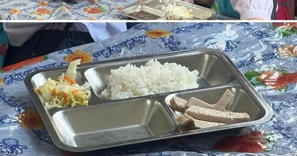 Bữa ăn b&aacute;n tr&uacute; 'kh&ocirc;ng ổn': Phụ huynh đến kiểm tra m&agrave; kh&ocirc;ng cần phải b&aacute;o trước