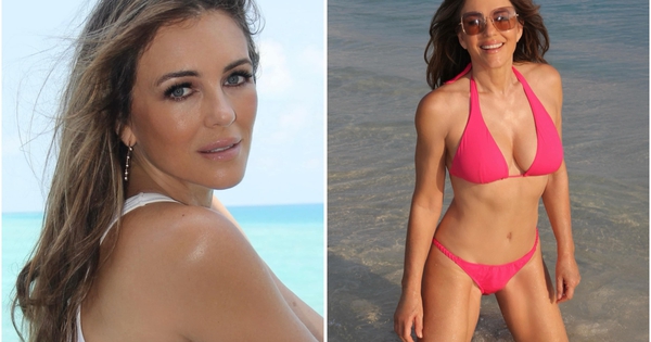 Sắc v&oacute;c n&oacute;ng bỏng của Elizabeth Hurley ở tuổi 60