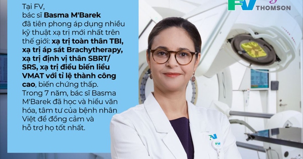 B&aacute;c sĩ Basma M&rsquo;Barek (Bệnh viện FV): nỗ lực đến c&ugrave;ng v&igrave; bệnh nh&acirc;n ung thư