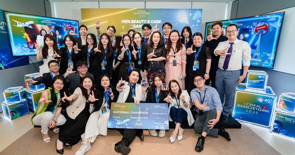 Đội RMIT chiến thắng cuộc thi L'Or&eacute;al Brandstorm 2025, gi&agrave;nh suất đến Paris