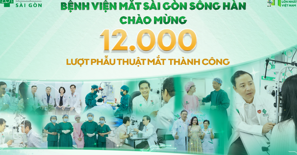 Bệnh viện Mắt S&agrave;i G&ograve;n S&ocirc;ng H&agrave;n thực hiện th&agrave;nh c&ocirc;ng 12.000 lượt phẫu thuật mắt