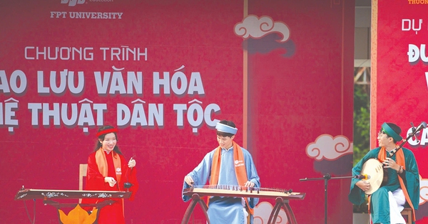 Dấu ấn văn h&oacute;a Việt trong m&ocirc;i trường gi&aacute;o dục Trường đại học FPT