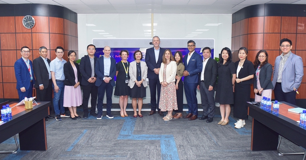 L&atilde;nh đạo Merck Healthcare gặp gỡ FPT Long Ch&acirc;u hướng tới chăm s&oacute;c sức khỏe cộng đồng