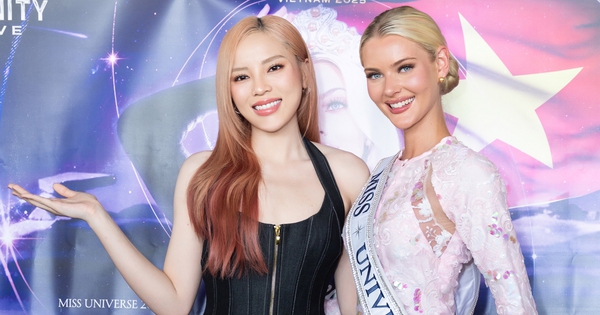 Đương kim Hoa hậu Ho&agrave;n vũ diện &aacute;o b&agrave; ba đọ sắc với Kỳ Duy&ecirc;n