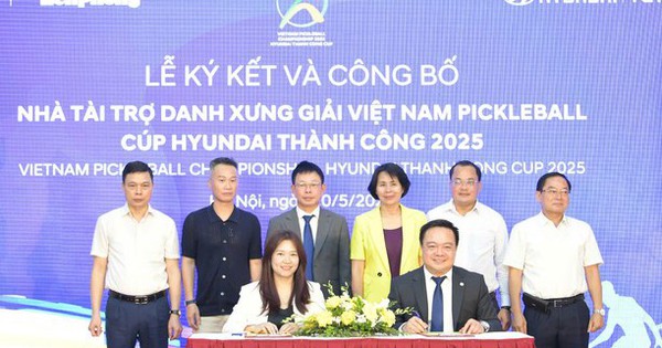 Giải pickleball Việt Nam có tổng giải thưởng hơn 1 tỉ đồng