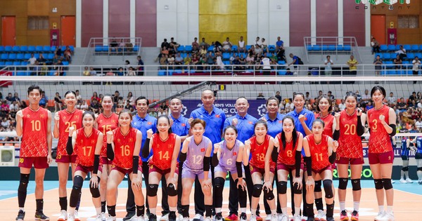 Đội tuyển bóng chuyền nữ Việt Nam thắng dễ Hồng Kông ở AVC Nations Cup 2025