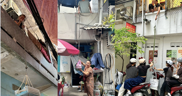 TP.HCM có quán ăn kỳ lạ: Hủ tiếu, cơm gà, nước uống thả dây có '1-0-2'