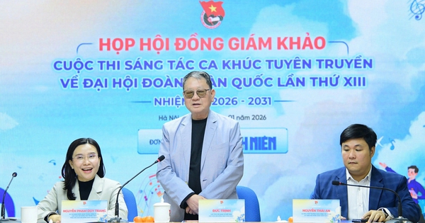 Đã chọn được tác phẩm xuất sắc của cuộc thi Sáng tác ca khúc Đại hội Đoàn XIII