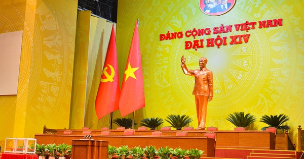 Cận cảnh nơi diễn ra Đại hội XIV của Đảng trước ng&agrave;y khai mạc