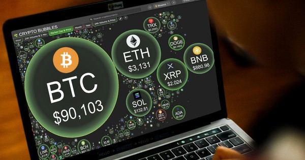 Giá Bitcoin hôm nay 3.1.2026: Tăng vọt lên 90.000 USD, chuẩn bị có điều chỉnh mạnh