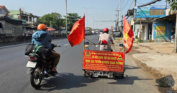 Những 'chiến binh' hút đinh thầm lặng bảo vệ cửa ngõ Sài Gòn dịp Tết