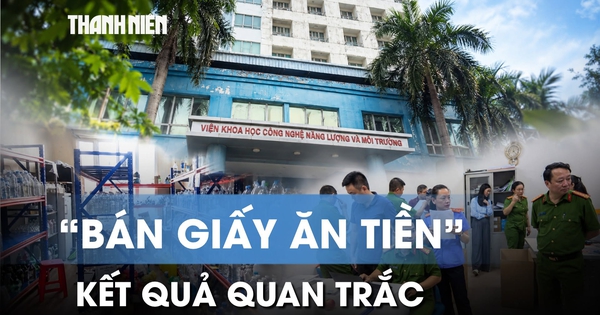 'Bán giấy ăn tiền' kết quả quan trắc: Nhiều giám đốc, trưởng phòng bị khởi tố