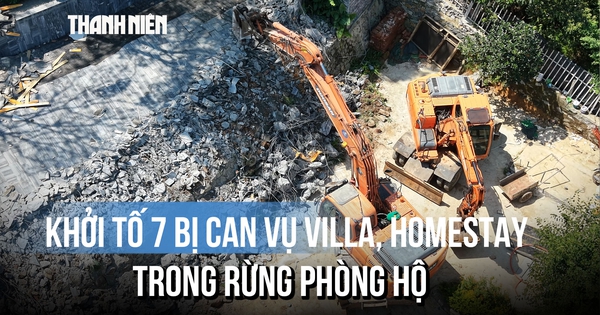 Cựu trưởng thôn bị khởi tố tội nhận hối lộ vụ villa, homestay trong rừng phòng hộ