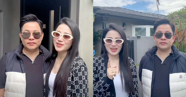 Tố My đến thăm cơ ngơi của Quang Lê tại Mỹ